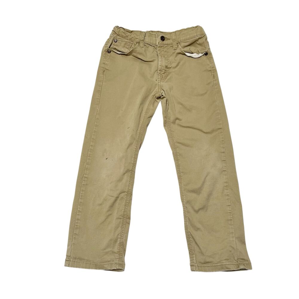 Wrangler Khaki Straight Leg Pants Size 6